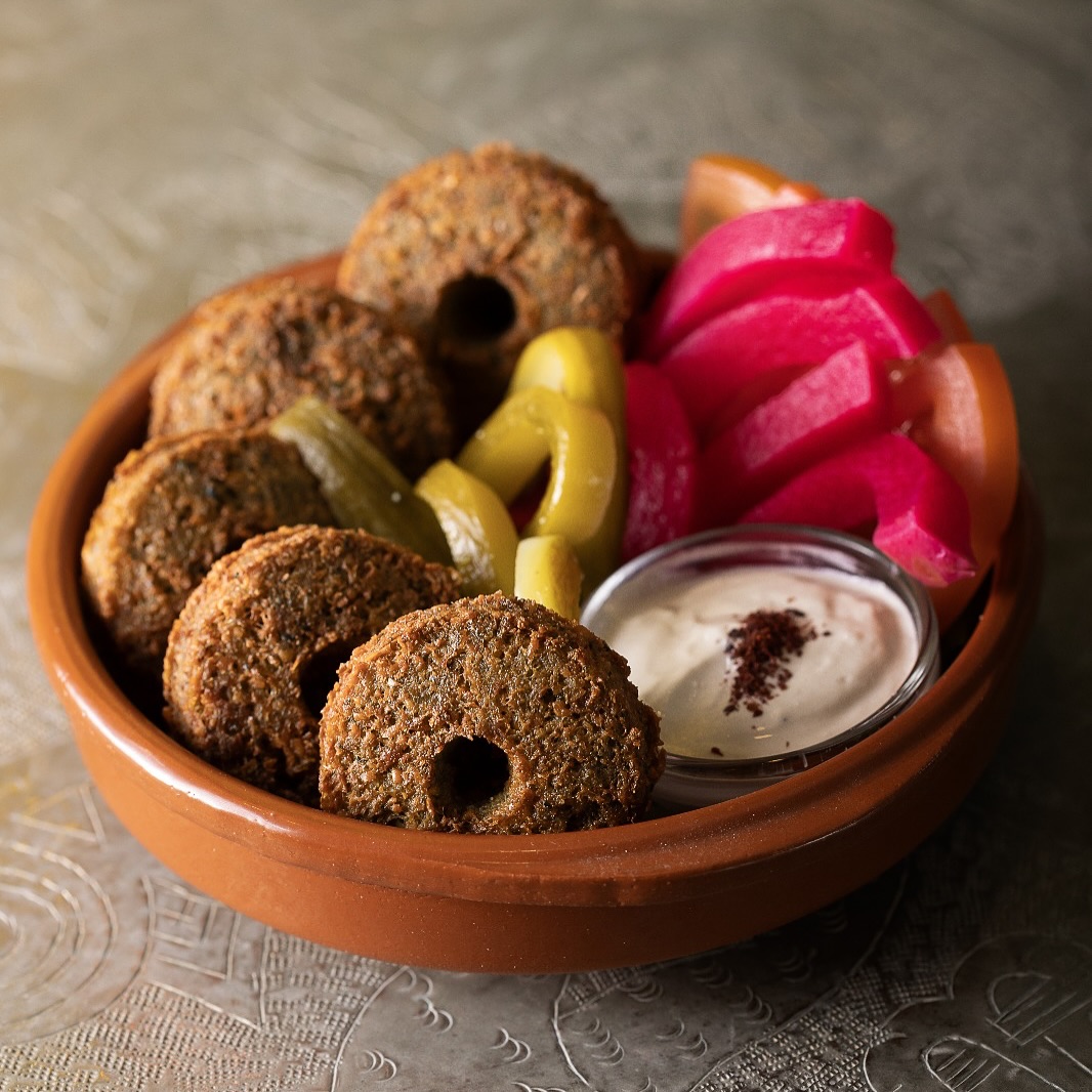 Assiette de falafels